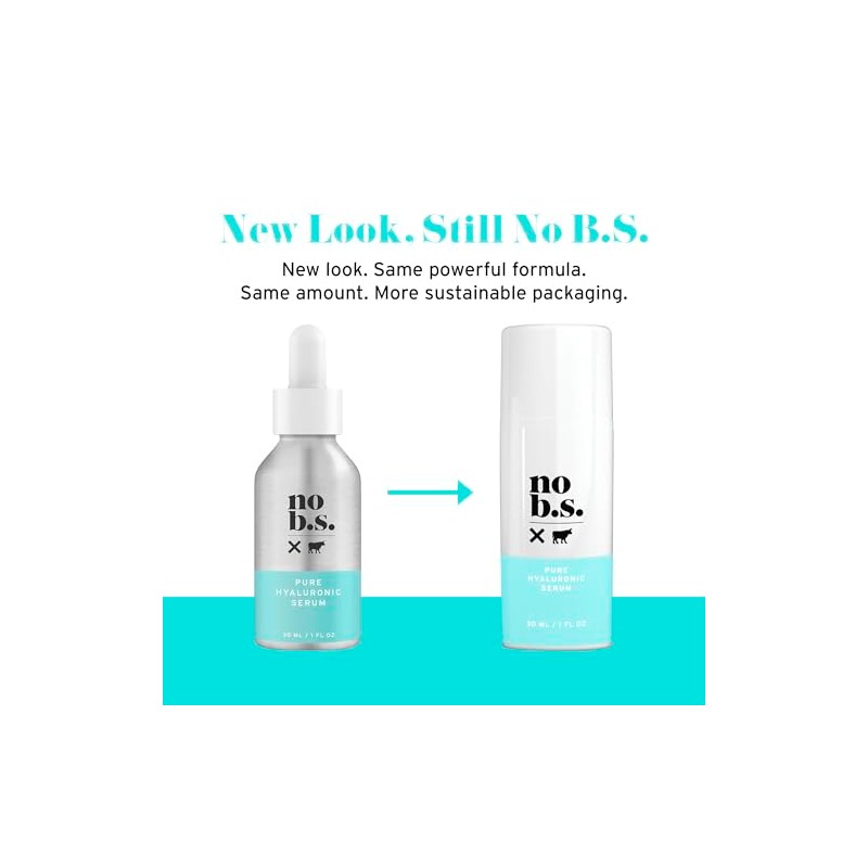 No B.S. (No Bad Stuff) Skincare Hyaluronic Acid Serum