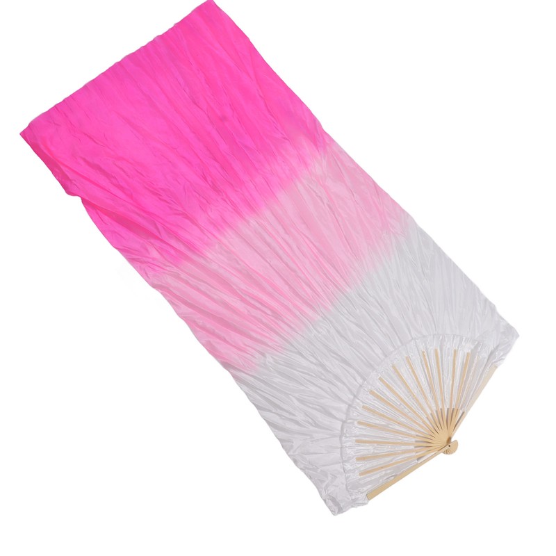 1 Pair Long Dance Fan Soft Beautiful Classical Dancing Fan
