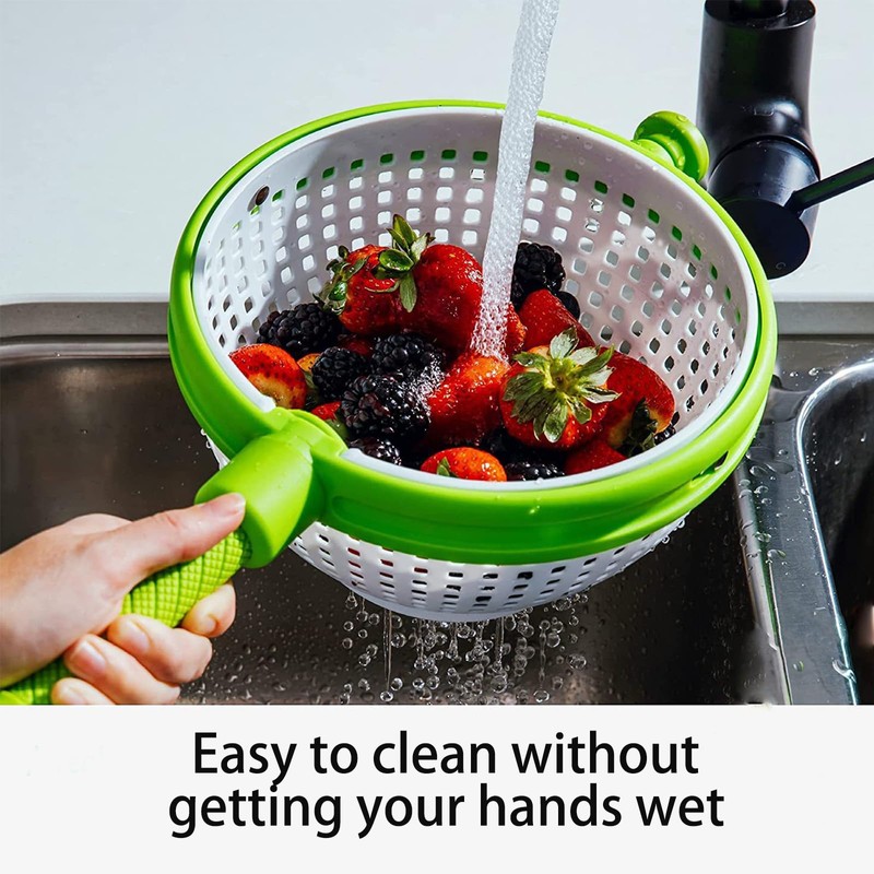 Salad Spinner Salad Dryer Strainer for Washing and Drying Salad,
