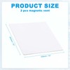 sourcing map 2 Pcs Magnetic Vent Covers, 10" x 10"