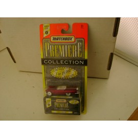 MATCHBOX SUPERFAST PREMIERE WORLD CLASS SERIES 6 CANDY RED 57 T-BIRD 1 OF 25,000