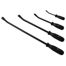 SUNEX TOOLS 9704 Pry Bar Set with Ergonomic Handles, 8" - 24", 4-Piece