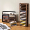 FARM IN Cassette Tape Storage, Farmhouse Style Cassette Rack Tower,