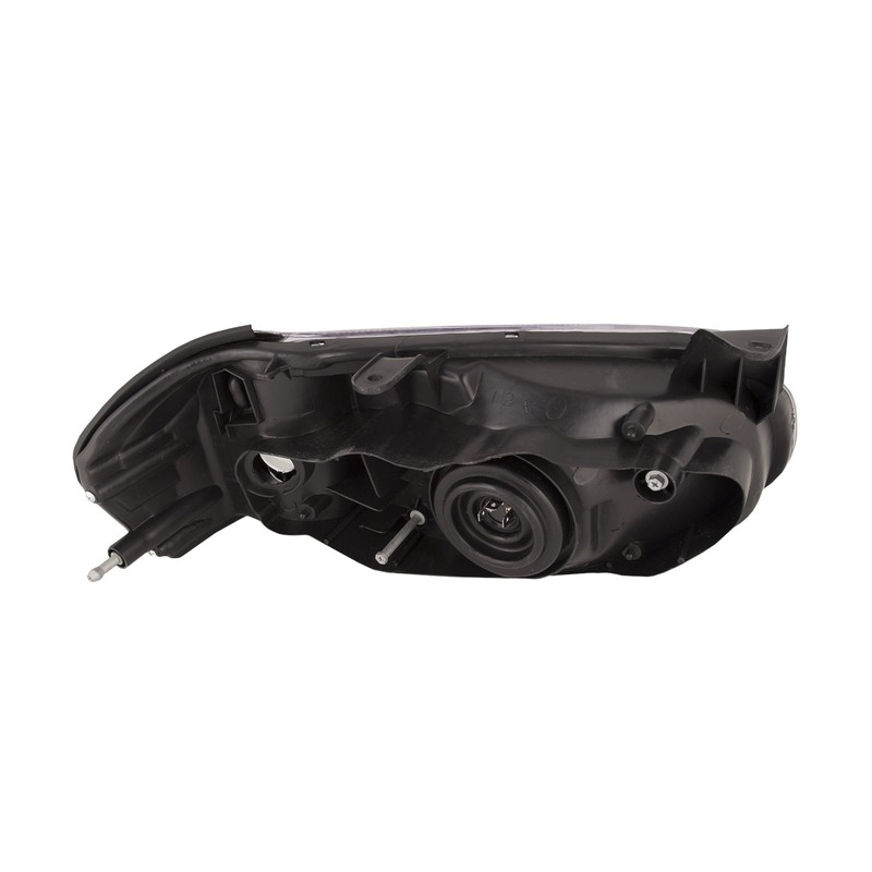 HEADLIGHTSDEPOT Chrome Housing Halogen Headlights Compatible With Nissan Maxima 2000-2001