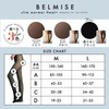 Bellmiss 2-Piece Compression Tights, Fleece-Lined Tights, Women's, Innerwear, Compression Tights,