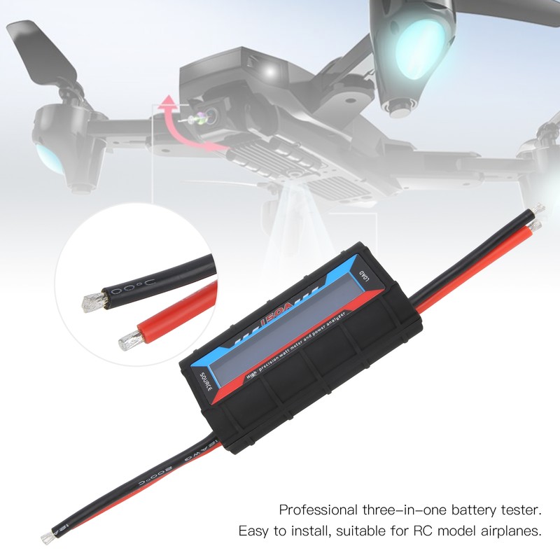 150A Digital Battery Power Analyser High Precision Power Monitor for