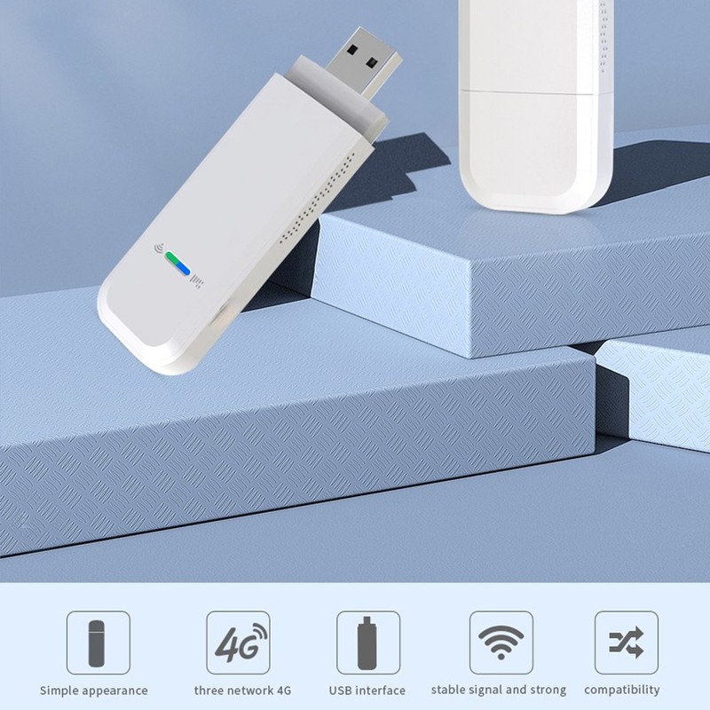 4G USB WIFI Dongle with SIM Card Slot Support 10