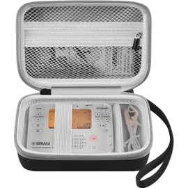 Compatible Storage Case for Yamaha Yamaha TDM-710/TDM-700DAL2/TDM-700G/KORG TM-60/TM-50 Tuner/Metronome Protective Carrying Case Storage Case (Black)