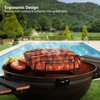 Sorbus® Non-Stick Rib Rack - Porcelain Coated Steel Roasting Stand