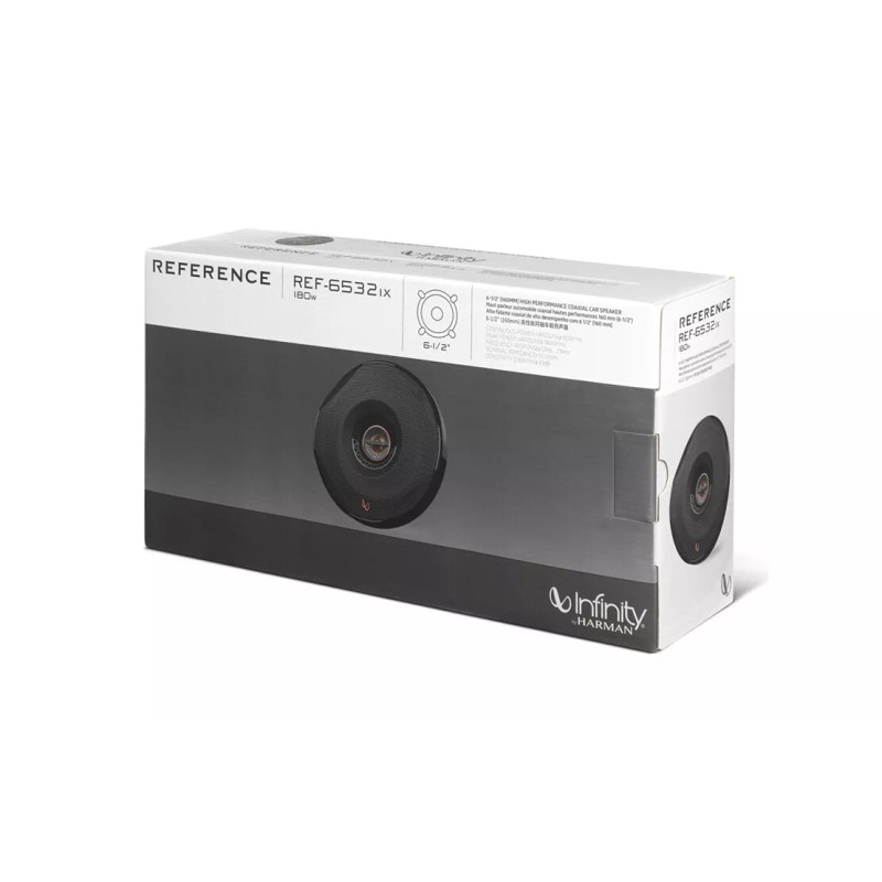 INFINITY reference REF-6532IX 6.5 inch 2-way 360w car coaxial speakers