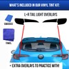 Tail Light Tint Compatible with 2019-2022 Toyota Corolla Hatchback
