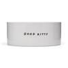 EveryYay Dining in Good Kitty Ceramic Cat Bowl, 3 Cup