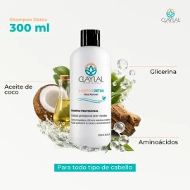 Shampoo Metal Remover Detox Purificante Anti-metales 300m