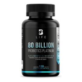 80 Billones De Probióticos 120 Cápsulas Con 11 Cepas B Life