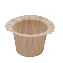 Disposable Coffee Filters,100 Count Natural Paper Filters Compatible with Keurig Single Serve 1.0 and 2.0, Fits All Brands Reusable K Cup Coffee Pods