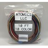 18 Gauge Wire Kit 10 Color Each 10 ft Flexible