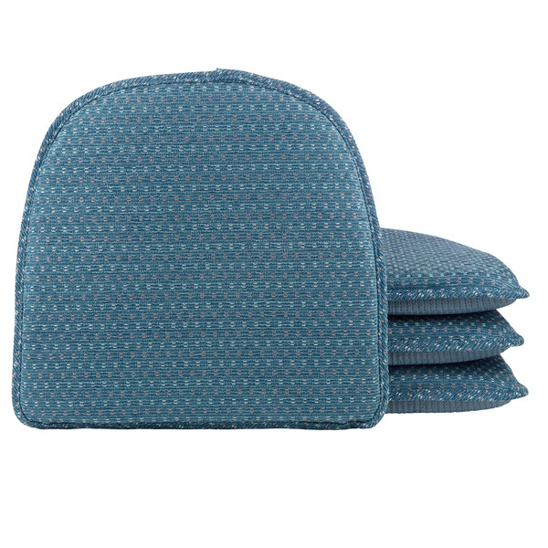 Klear Vu Gripper Non Slip Chair Cushions, Soft & Comfortable