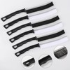 9 Pcs Crevice Cleaning Brush, Hand held Groove Gap Cleaning