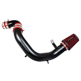 Rtunes Racing Cold Air Intake Airflow Induction Kit + Filter Combo Compatible For 03-05 Neon SRT-4 2.4L I4