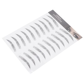 Eyebrow Tattoo Sticker,Long Lasting Eyebrow Transfers Sticker Household Portable Women Eyebrow Tattoo Sticker(BLACK-03)