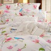 Wake In Cloud - Floral Duvet Cover Set Twin, 100%