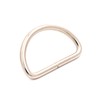 BIKICOCO Metal D-Rings Buckle, 1-1/2 Inch Non-Welded for Webbing Sewing