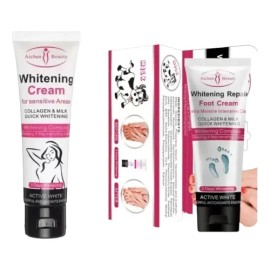Crema Aichun Aclarante Corporal + Crema Aclarante Pies