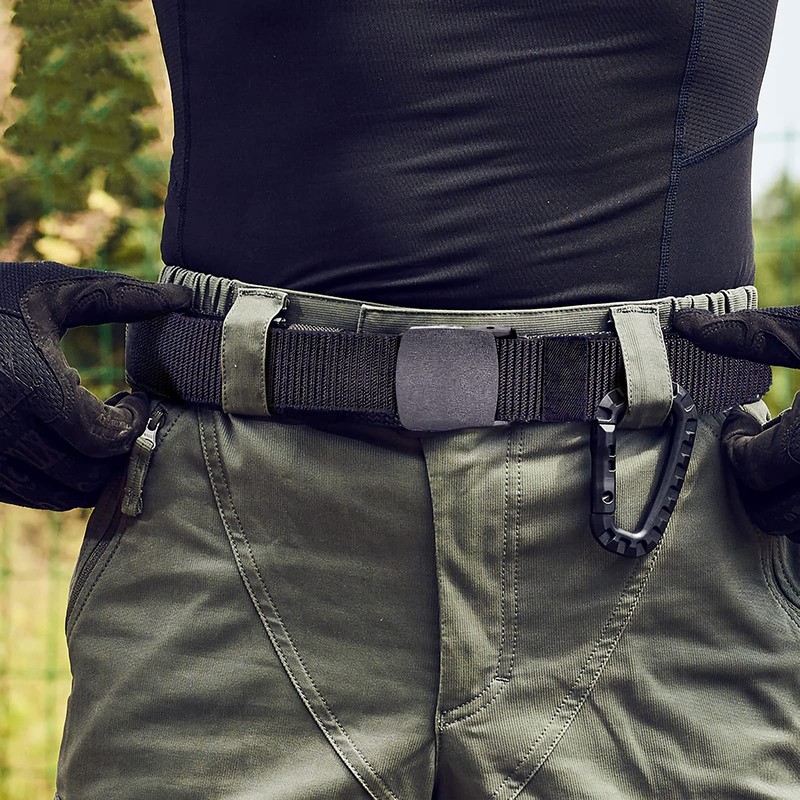 Tenine Tactical Belt Heavy Duty Military Nylon Web Strap Riggers