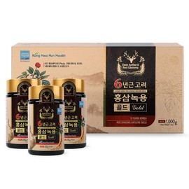 고려 홍삼 녹용 골드 250g X 4병 /홍삼정 홍삼액 Korea Red Ginseng Deer Antler Gold 250g X 4 bottles / Ginseng Extract Ginseng Essence