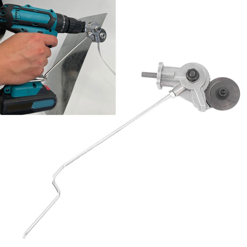 Electric Drill Plate Cutter Electric Drill to Convert Metal Plate