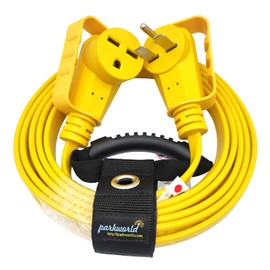 Parkworld NEMA 6-30 Heater Extension Cord Workshop 3-Prong 30A 250V Industrial Flat Cable (25FT)