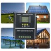 Voltage Automatic Identification Solar Controller LCD Display Off-grid System Electrical