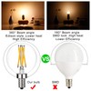LiteHistory e12 led dimmable g16.5 Light Bulb 6W Equal 60