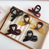 Volkswagen Design Simple Half-Up Hairpin - Elegant 2025 New Arrival Hairpin Matte Amber 15ea