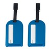 navig8 Luggage ID Tags Twin Pack - Blue