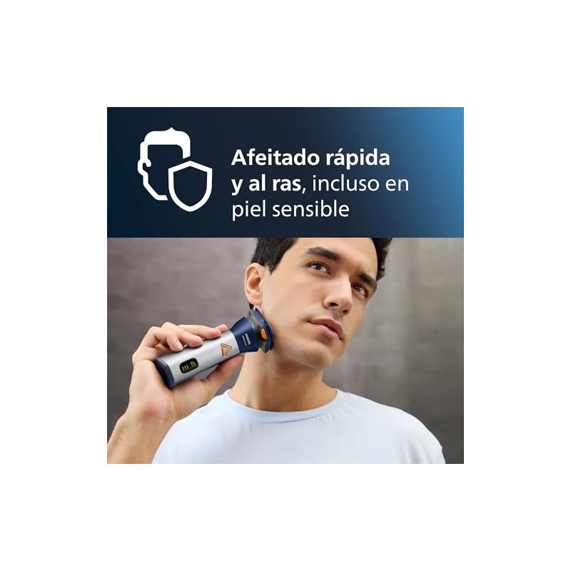 Philips Afeitadora Eléctrica Serie 3000 con Modo Regular y Sensible