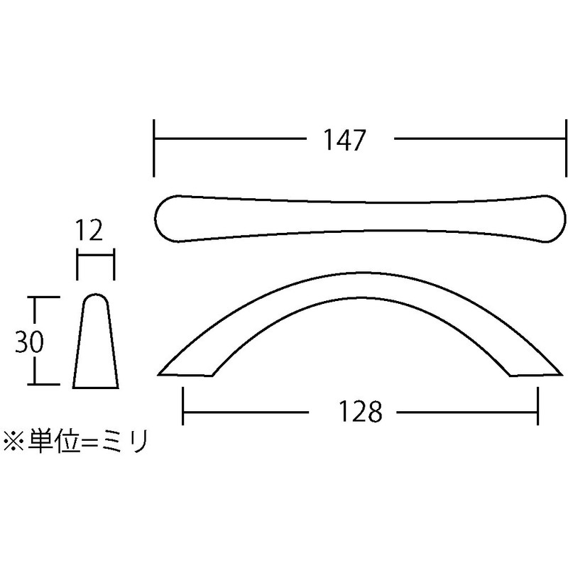 ベスト 362 ハンドル サテンニッケル 128ミリ 0170-284