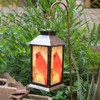 Solar Lanterns, Outdoor Hanging Lanterns Waterproof LED Solar Cardinal Lights