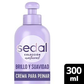 Sedal Crema para Peinar Brillo y Suavidad 300 ml