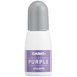 カシオ スタンプメーカー ポムリエ インク STQ-5PPE パープル