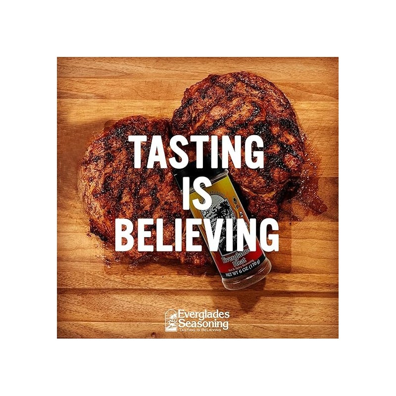 Everglades Heat Seasoning Spicy Blend for Chicken Wings, Chili, Fish