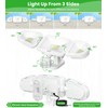 CLY 42W LED Spotlight with Motion Sensor Remote Control, 3600LM