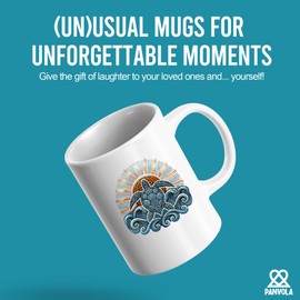 Hawaiian Maori Sun Sea Turtle Beach Lover Turtle Gifts Ocean Lover Nature Lover For Women Men Novelty Drinkware Ceramic Mug 11 oz White