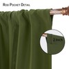 DWCN Blackout Curtains-Tie Up Shade for Window Thermal Insulated Room