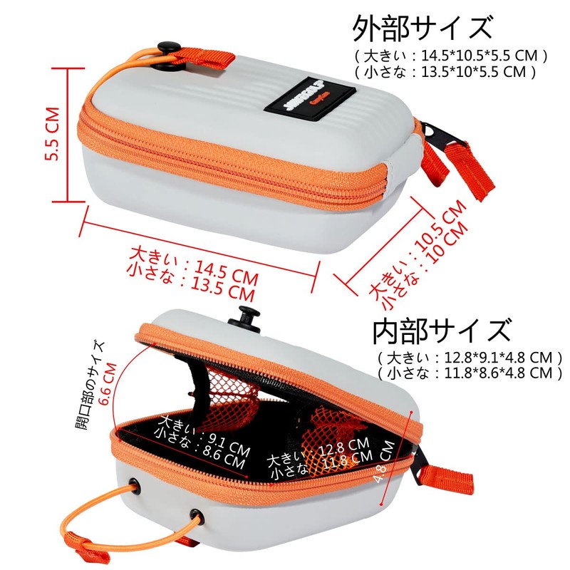 JAWEGOLF Golf Laser Rangefinder Hard Case EVA Storage Box Storage