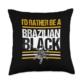 Spider Lover Arachnid Cobweb Terrarium Tarantula Throw Pillow