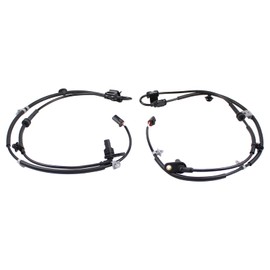 Set of 2 Front (Left+Right) ABS Wheel Speed Sensors, Fit for 2013-2019 Hyundai Santa Fe/Sport & 2014-2015 Kia Sorento, Replaces OEM 95670-2W000, 95671-2W000, 10191