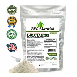2,2 lb L-GLUTAMINA 100 % LIBRE DE POLVO GRADO FARMACOLÓGICO KOSHER
