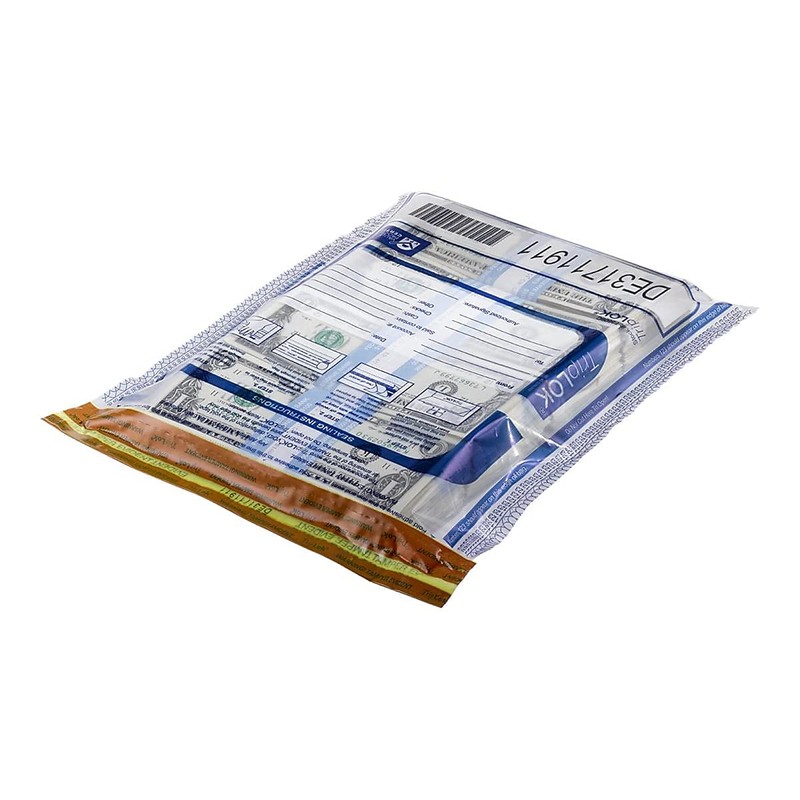 TripLok Series E Deposit Bags, Clear 50/Pack