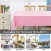 DWCN Table Cloth Wipe Clean Tablecloth Outdoor Table Cloth Waterproof